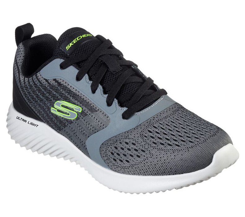 Skechers Bounder - Verkona - Mens Sneakers Deep Grey [AU-EU5592]